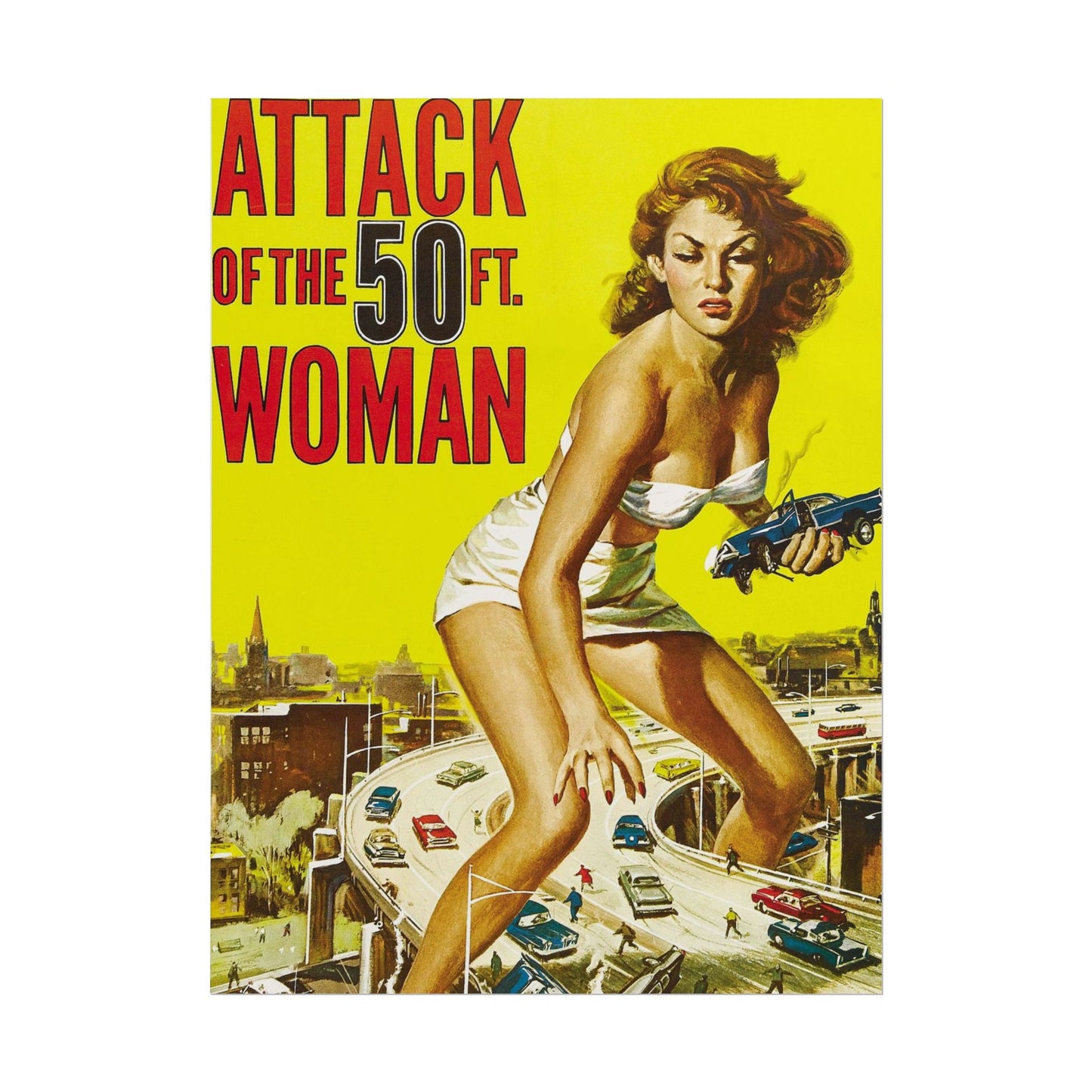 Attack of the 50ft. Woman Movie Poster