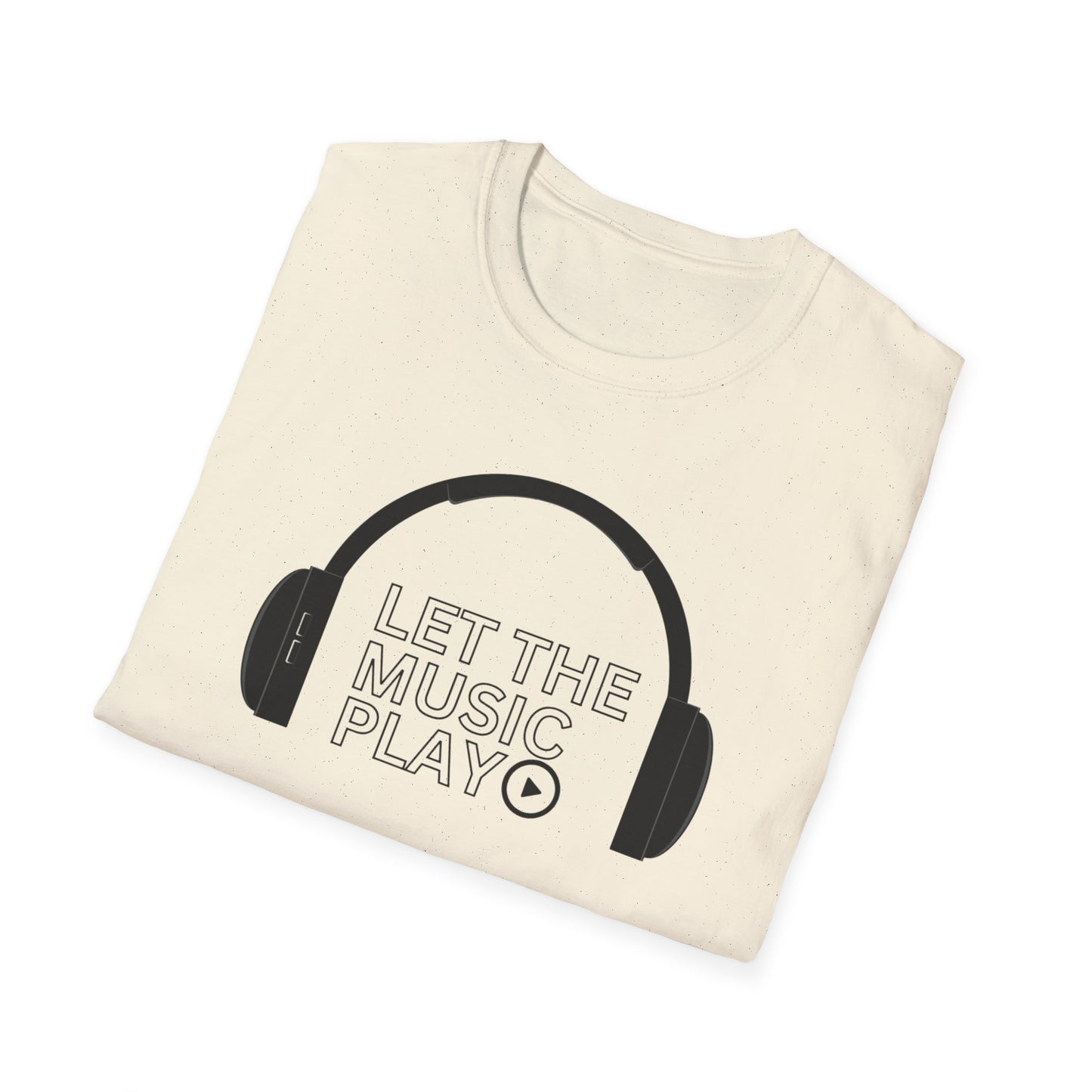 "Let the Music Play" Unisex Graphic Tee