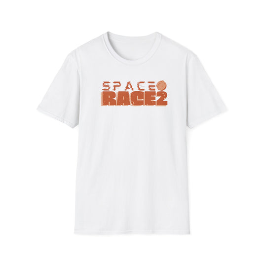 Space Race 2 Unisex Softstyle T-Shirt | Retro Graphic Tee for Space Enthusiasts