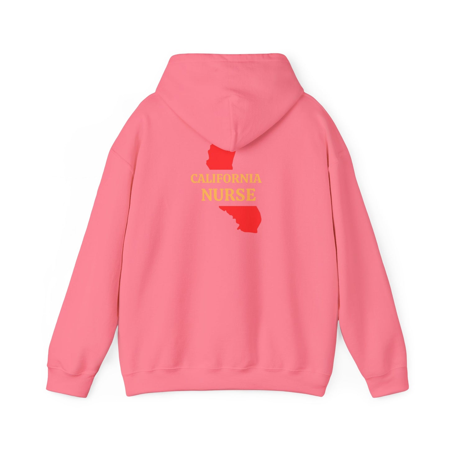 California Nurse Red Star Hoodie - Unisex Heavy Blend™ Sweatshirt