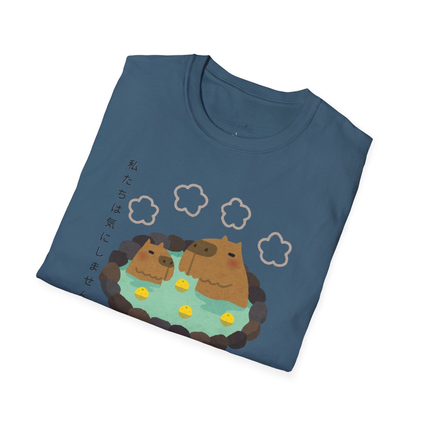 Capybara Life Unisex Softstyle T-Shirt - Cute Animal Graphic Tee for Animal Lovers