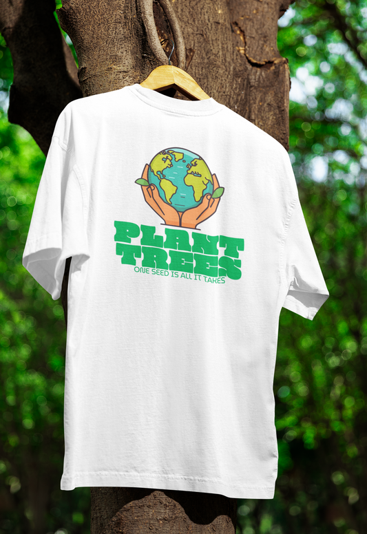 Eco-Friendly Unisex Softstyle T-Shirt - "Plant Trees" Tees for Environmental Awareness